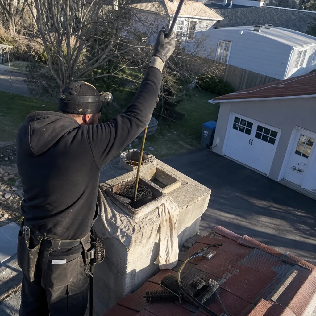 professional chimney cleaning & sweep service